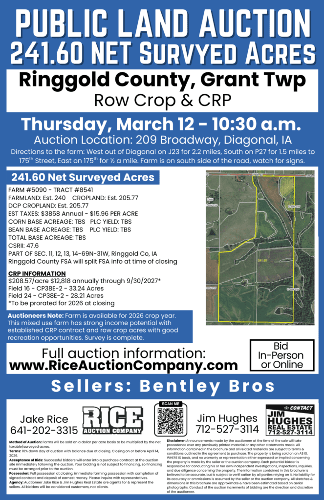 Bentley Land Sale Bill